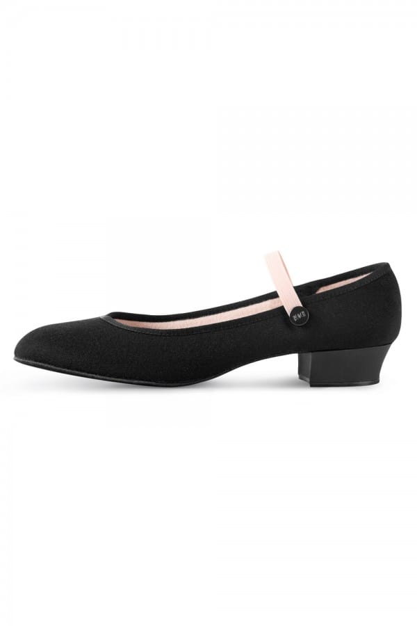 Scarpa Carattere Donna In Tela Bloch Accent S0326
