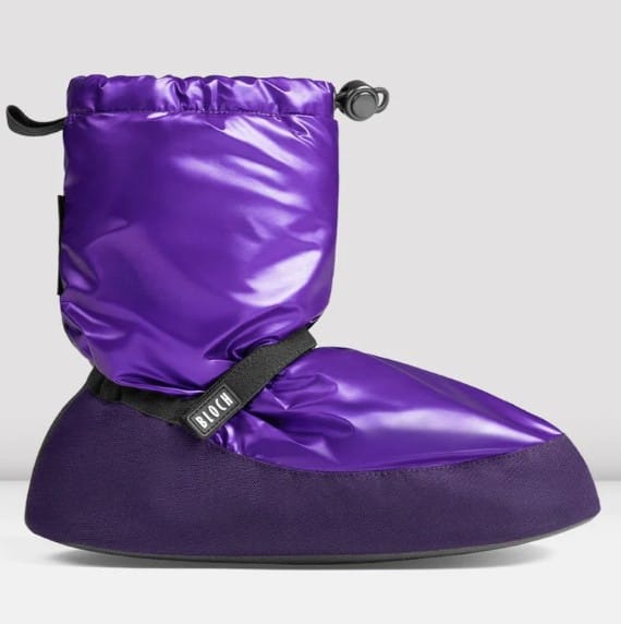 Scaldapiedi Bloch Limited Edition Metallic Viola Scuro IM009BM
