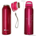 Borraccia Termica 500 ml in Acciaio Danza Fucsia