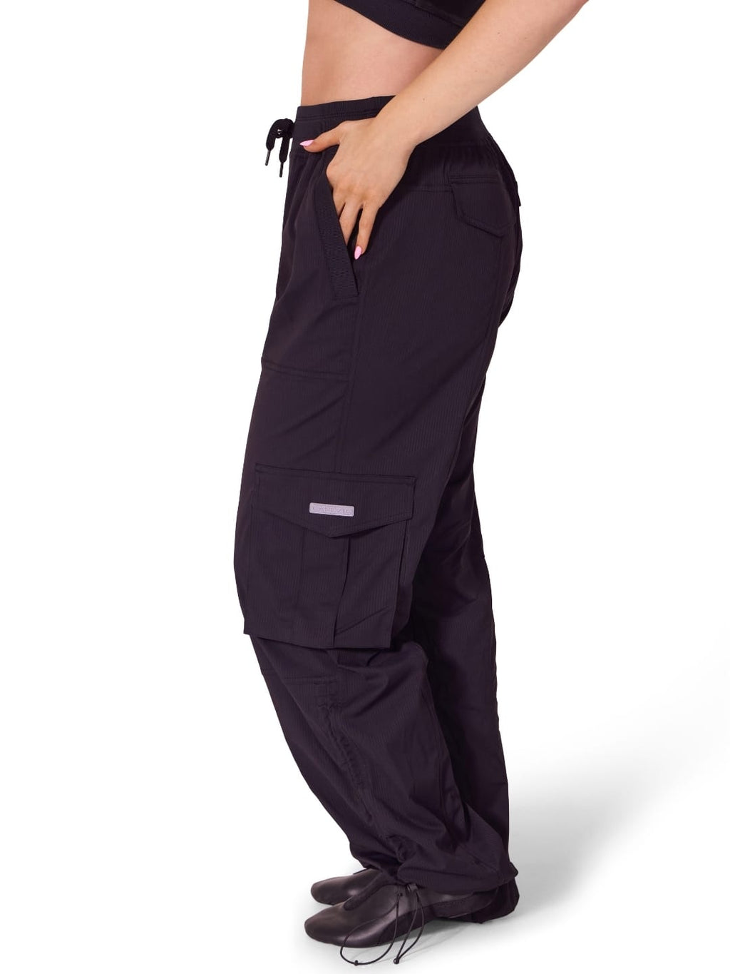 Pantaloni Cargo con Tasche Capezio F12555W - Immagine 2