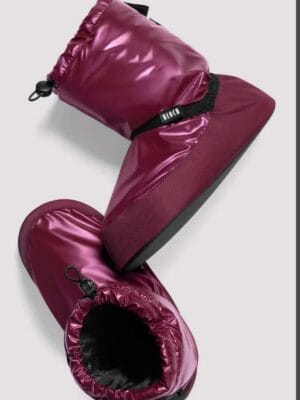 Scaldapiedi Bloch Limited Edition Metallic Bordeaux IM009BM - Immagine 2