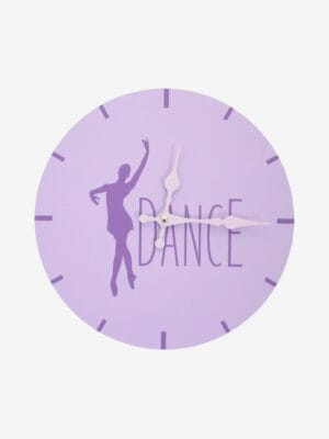 Orologio Da Muro Con Ballerina Lilla - Immagine 2