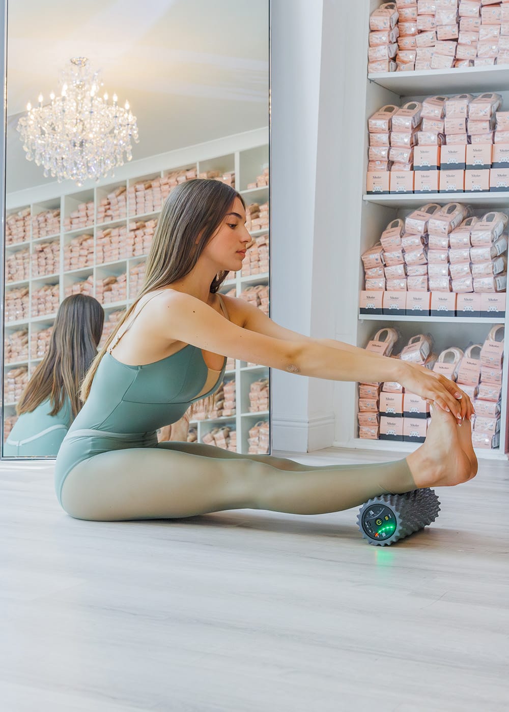 Foam Roller Rullo Vibrante in Schiuma Grishko TT005 - Immagine 4