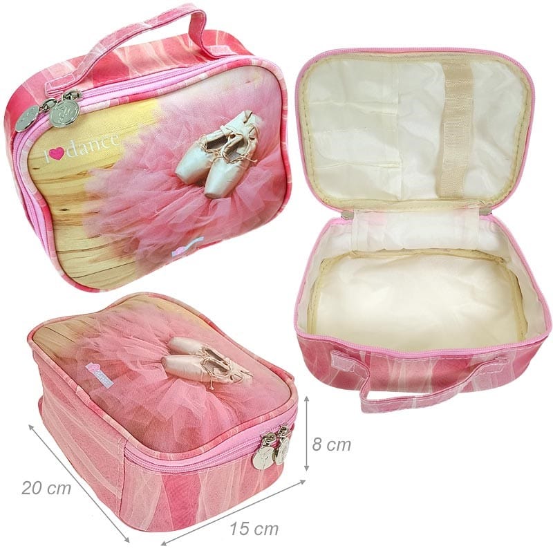 Beauty Case Girardi Tema Danza Rosa